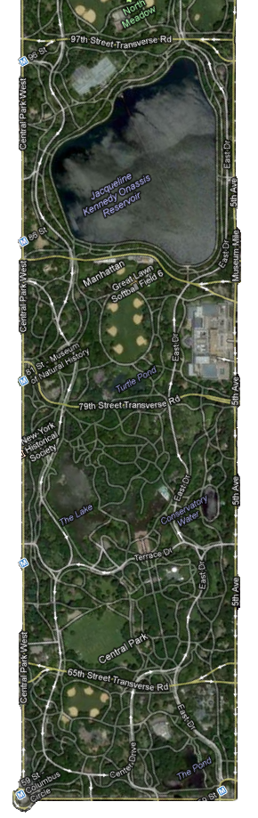 Central Park Map