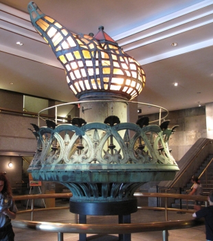 Statue of Liberty Original Torch